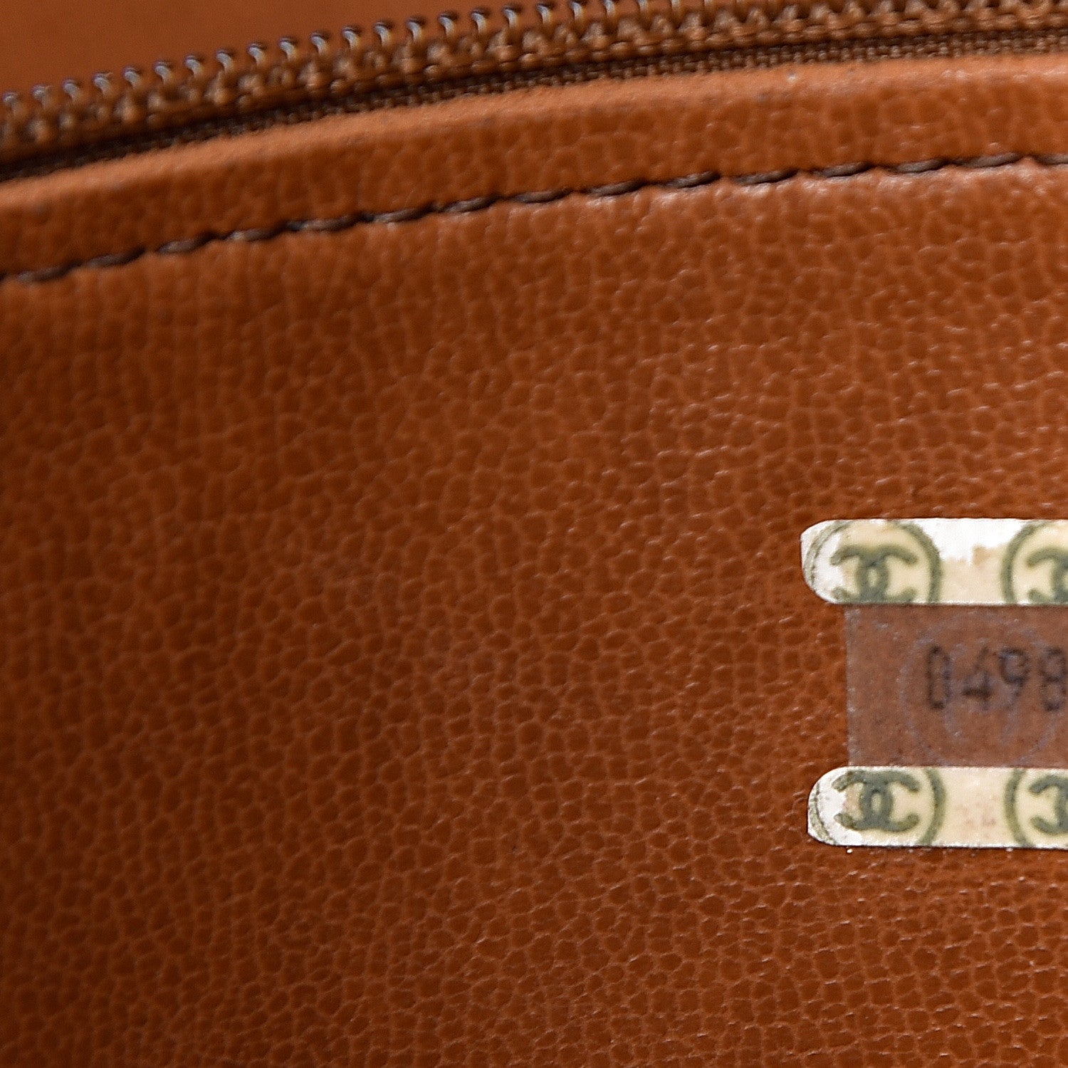 Chanel Lambskin Diamond Embossed Shopping Tote Brown 8 of 19