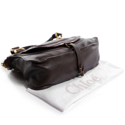Chloe Calfskin Medium Marcie Satchel Truffle 4 of 10