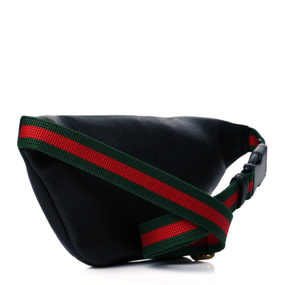 Gucci Grained Calfskin Small Logo Belt Bag Black 3 of 10