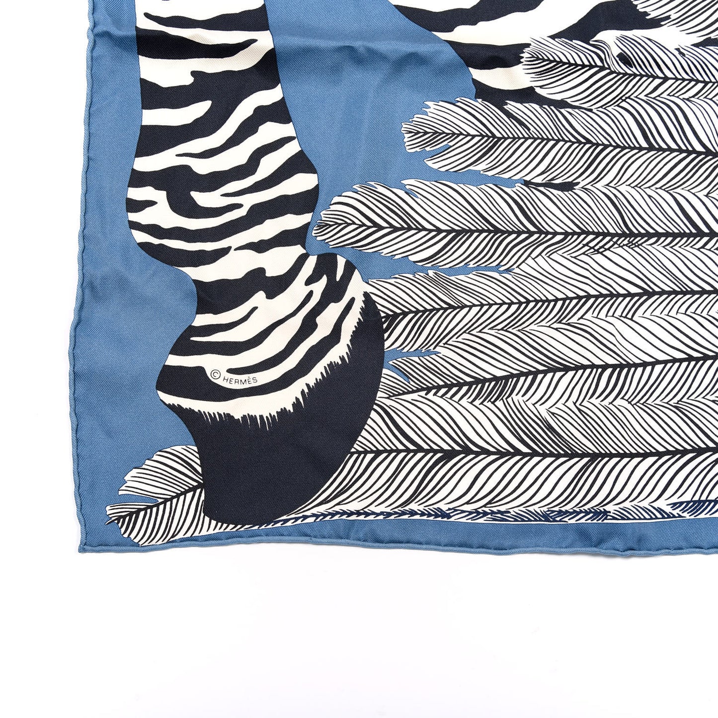 Silk Zebra Pegasus Scarf 90