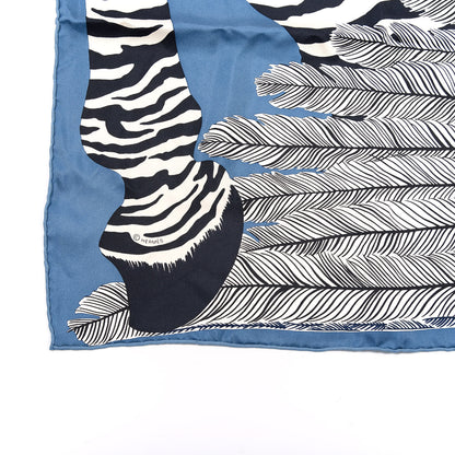 Hermes Silk Zebra Pegasus Scarf 90 3 of 6