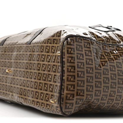 Fendi Vinyl Zucchino Travel Tote Moro 9 of 9