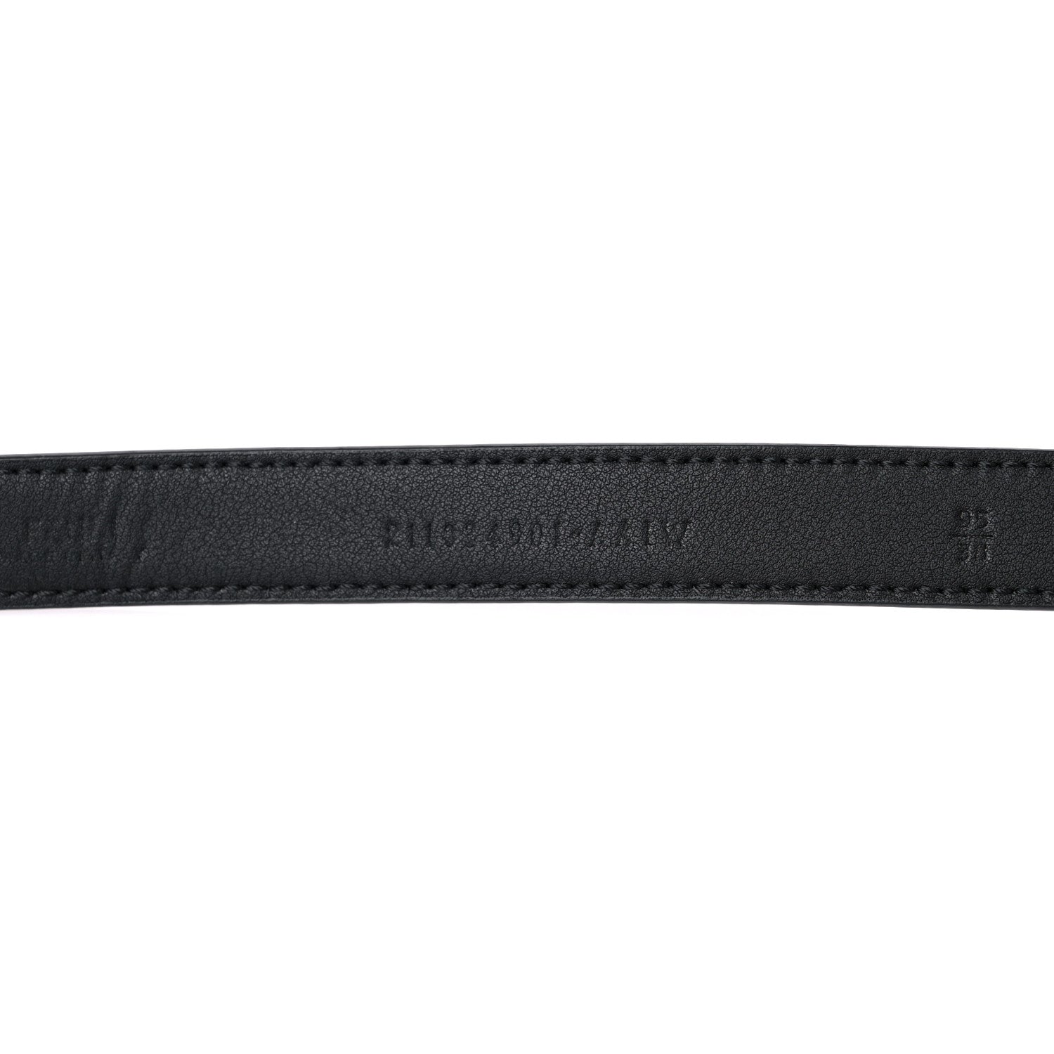Fendi Vitello King FF 2CM Belt 95 38 Black 3 of 5