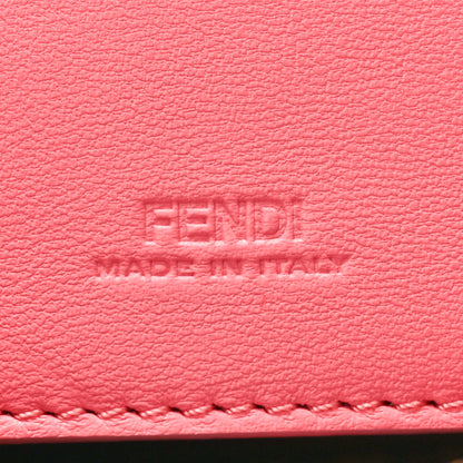 Fendi Silk Satin Phone Baguette Pink Dalia 6 of 9