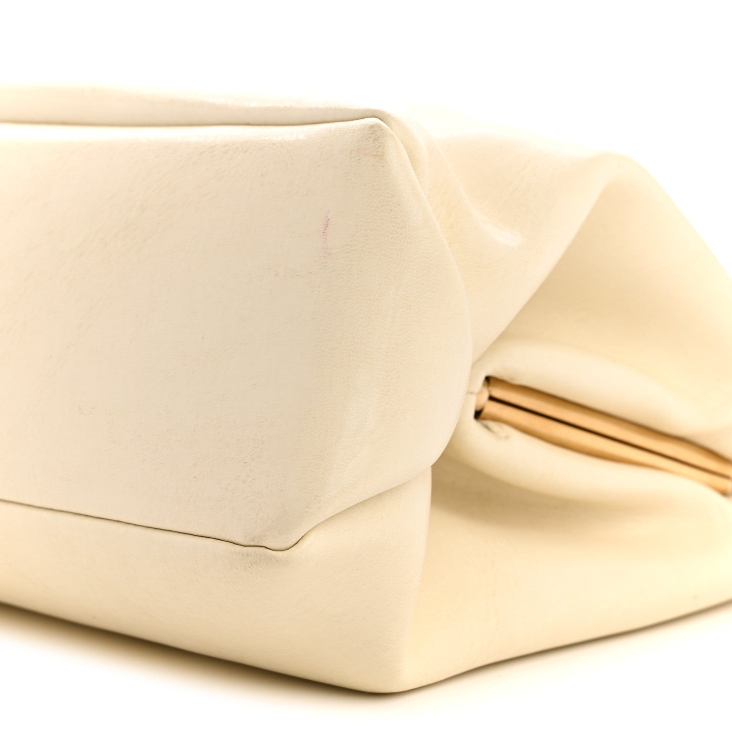 Celine Smooth Calfskin Eyelet Small Top Handle Bag White 13 of 15