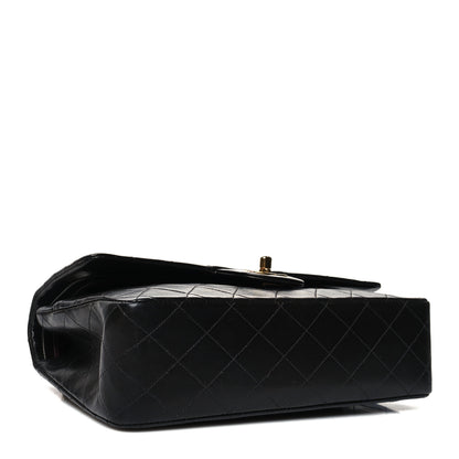 Chanel Lambskin Quilted Medium Double Flap Black 4 of 13