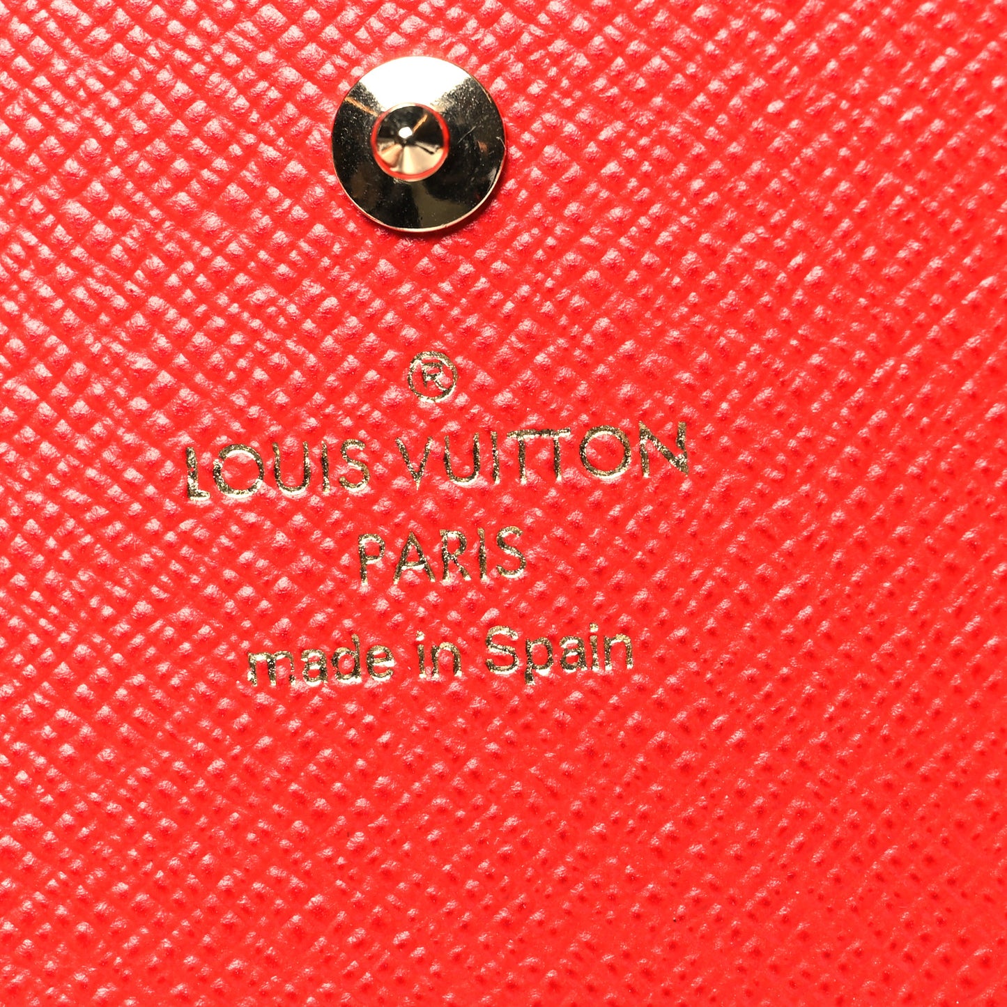 Monogram 2020 Christmas Animation Sarah Wallet Coquelicot