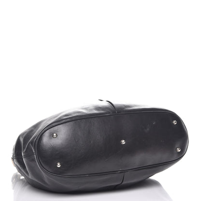 Gucci Soft Calfskin Icon Hobo Black 4 of 17