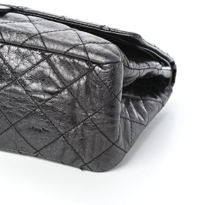 Chanel Metallic Aged Calfskin Quilted 2.55 Reissue 227 Flap Black 10 of 10
