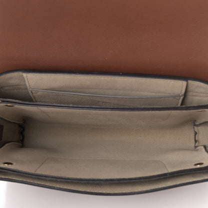 Chloe Suede Calfskin Small Faye Shoulder Bag Tobacco 4 of 4
