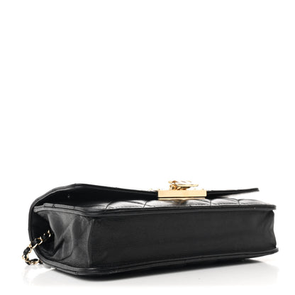 Chanel Caviar Quilted Golden Class Wallet On Chain WOC Black 4 of 13