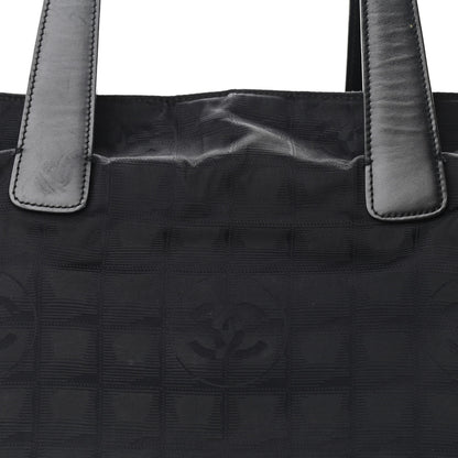 Chanel Nylon Medium Travel Tote Black 8 of 15
