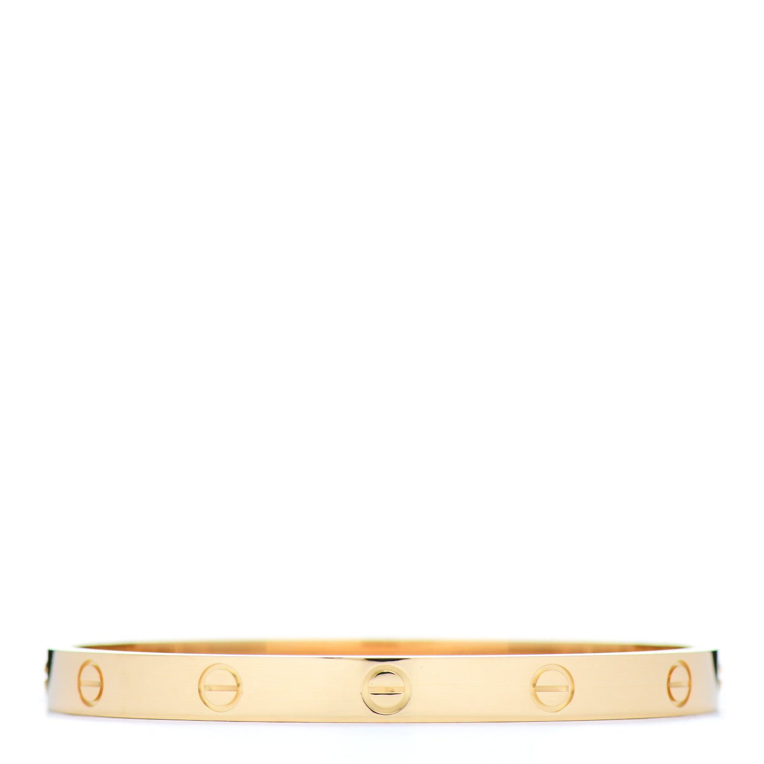 Cartier 18K Yellow Gold LOVE Bracelet 18 3 of 5