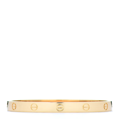 Cartier 18K Yellow Gold LOVE Bracelet 18 3 of 5