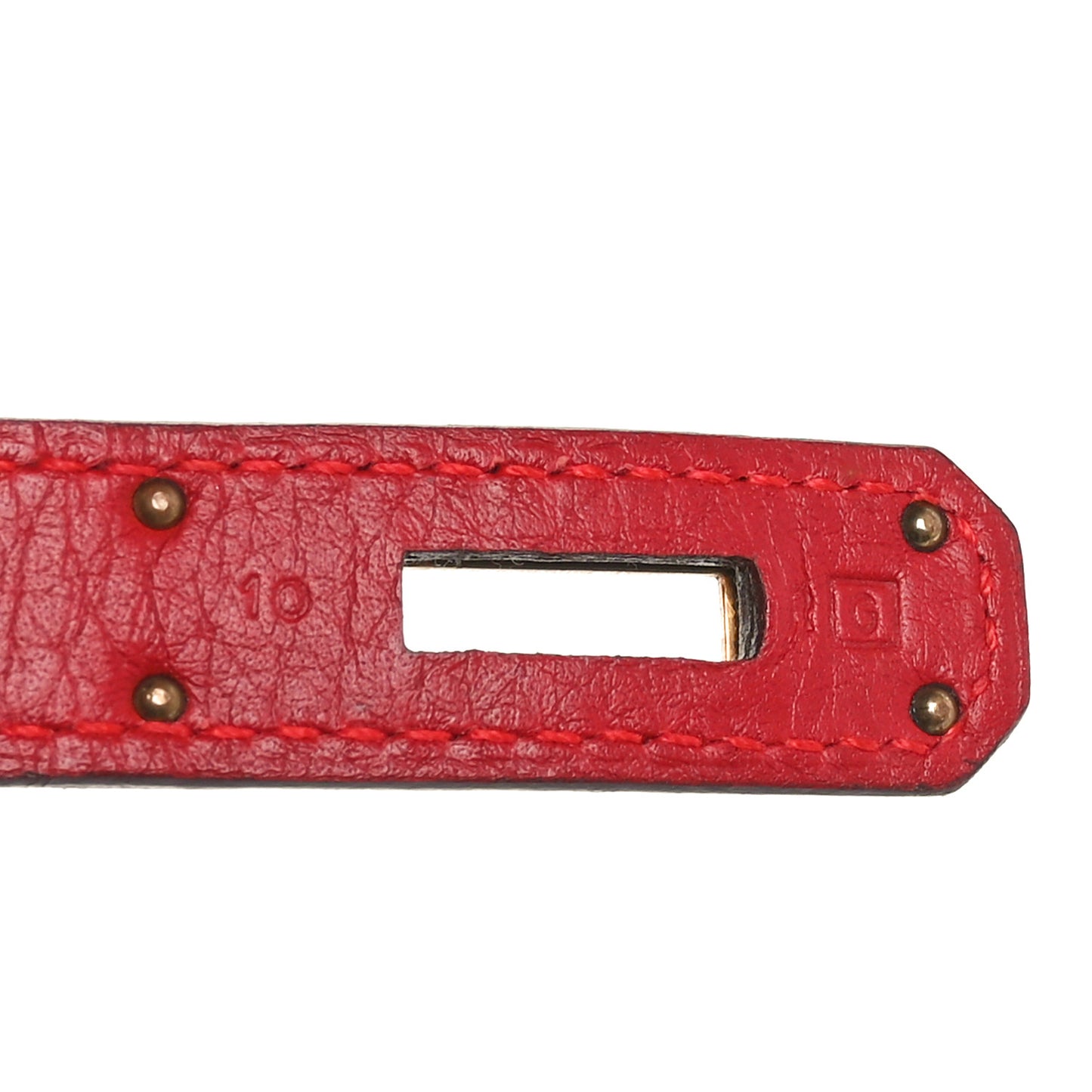 Taurillon Clemence Birkin 35 Rouge Vif