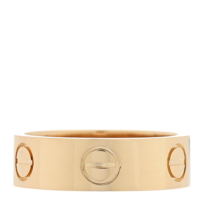 Cartier 18K Yellow Gold 5.5mm LOVE Ring 51 5.75 1 of 4