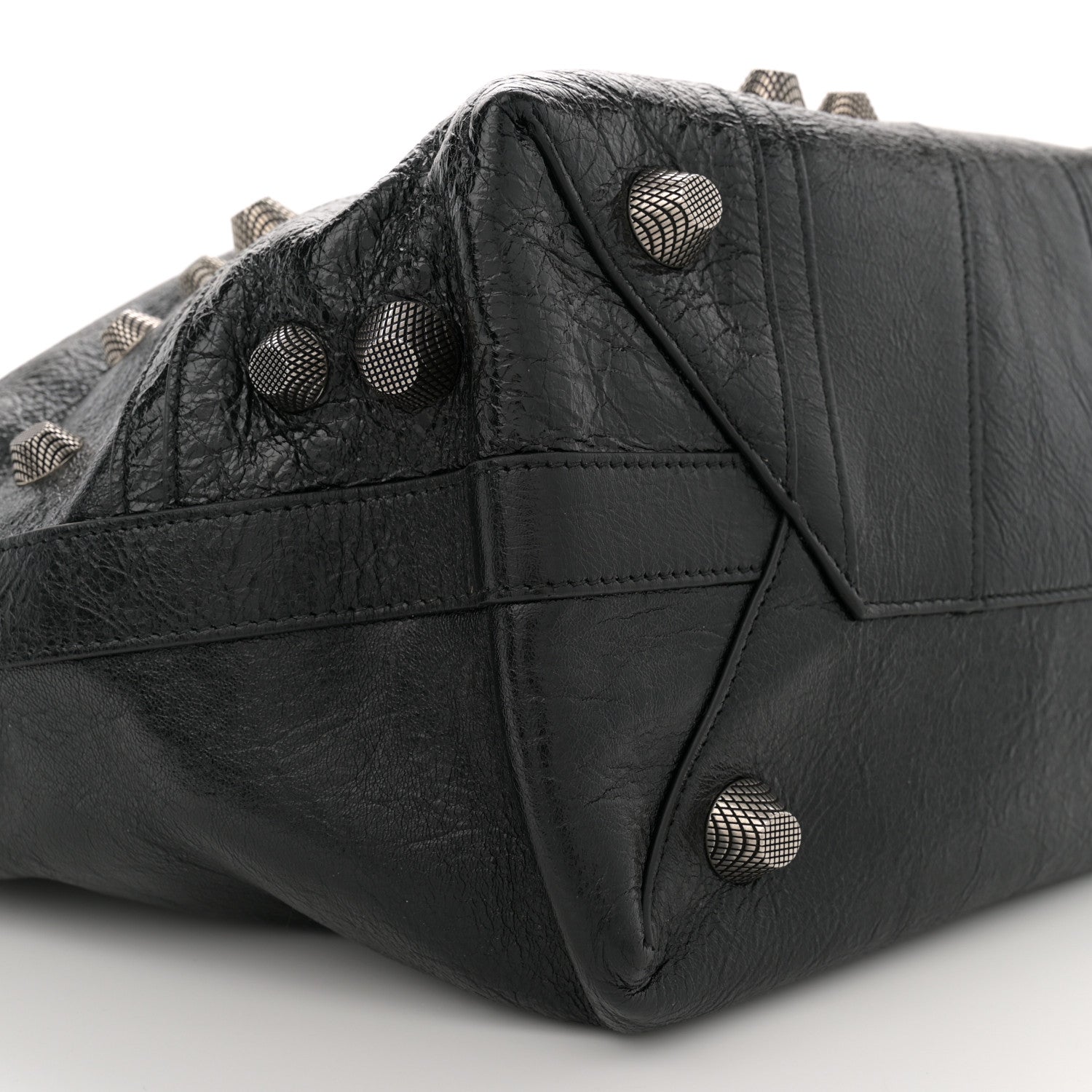 Balenciaga Agneau Arena Large Le Cagole Carry All Bag Black 10 of 13