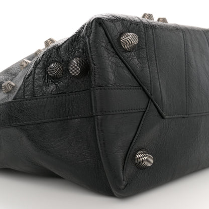 Balenciaga Agneau Arena Large Le Cagole Carry All Bag Black 10 of 13