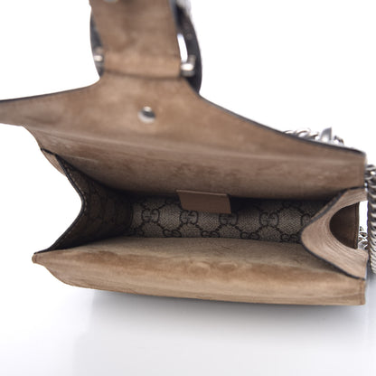 Gucci GG Supreme Monogram Mini Dionysus Shoulder Bag Taupe 5 of 14