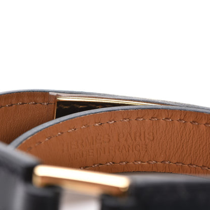 Hermes Box Rivale Double Tour Bracelet T2 Black 6 of 7