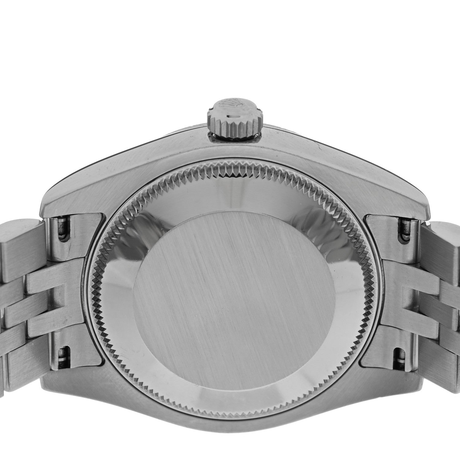 Rolex Stainless Steel 18K White Gold 31mm Oyster Perpetual Datejust Watch Silver 178274 4 of 4