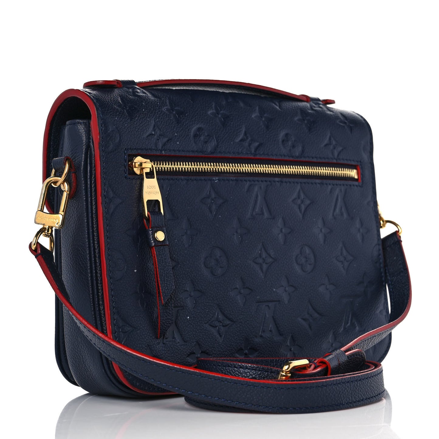 Empreinte Pochette Metis Marine Rouge