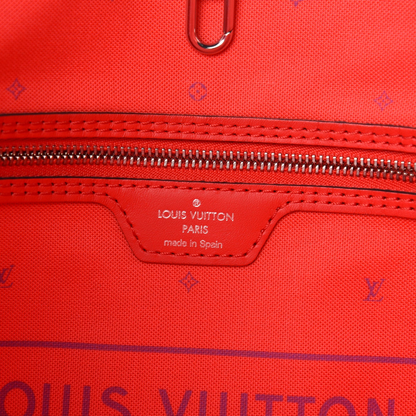 Monogram Escale Neverfull MM Rouge