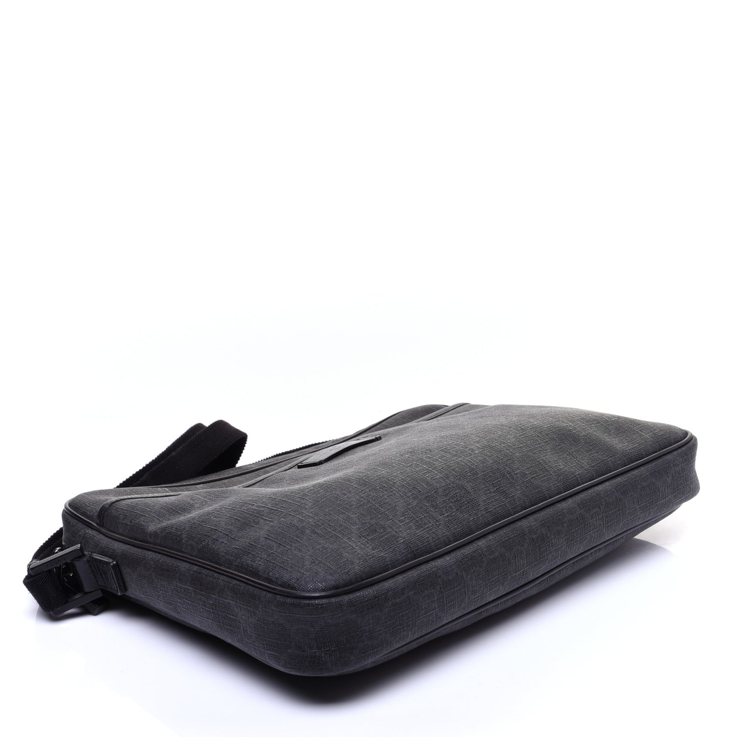 GG Plus Monogram Messenger Bag Black