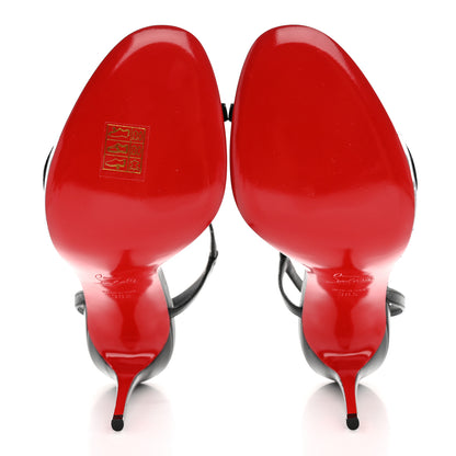 Christian Louboutin Nappa Rosalie 100 Sandals 38.5 Black 5 of 7