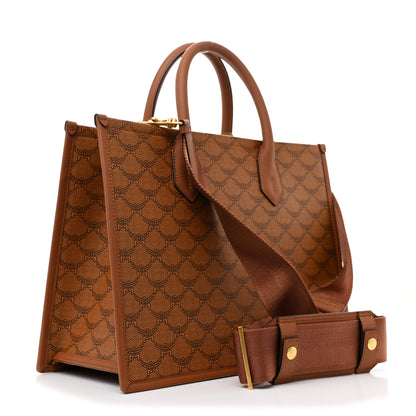 MCM Lauretos Nappa Medium Himmel Shopper Tote 3 of 10