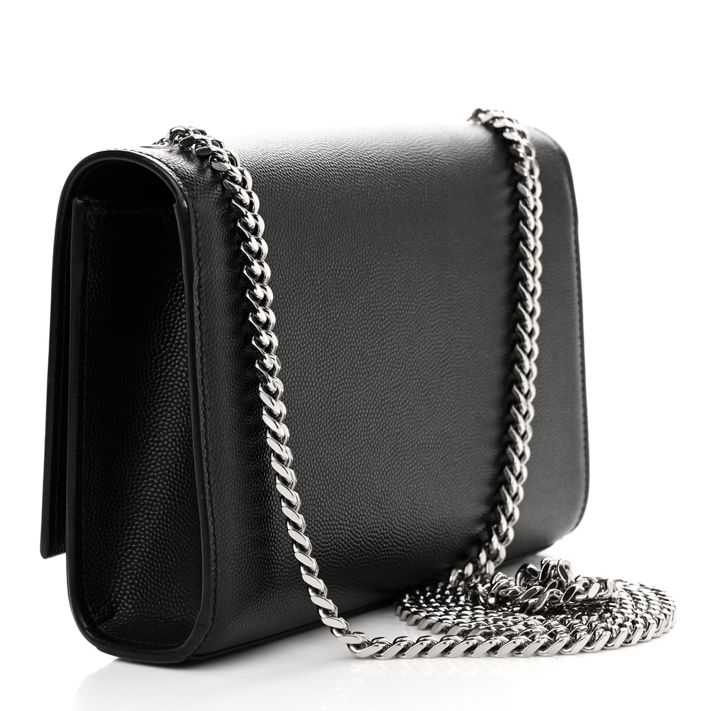 Grain De Poudre Small Monogram Kate Satchel Black