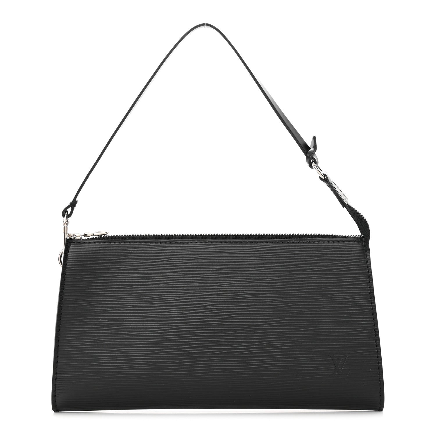 Louis Vuitton Epi Pochette Accessories 24 Black 1 of 10