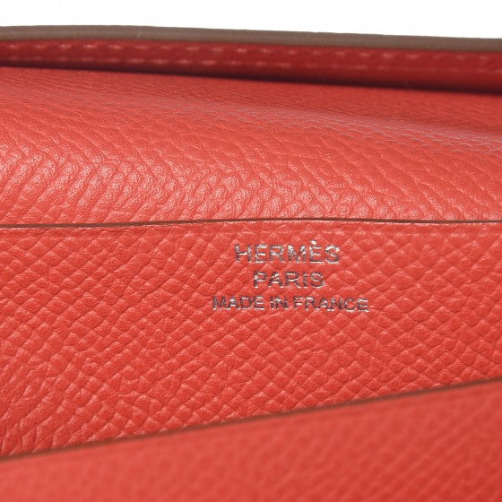 Hermes Epsom Bearn Wallet Rose Jaipur 15 of 18