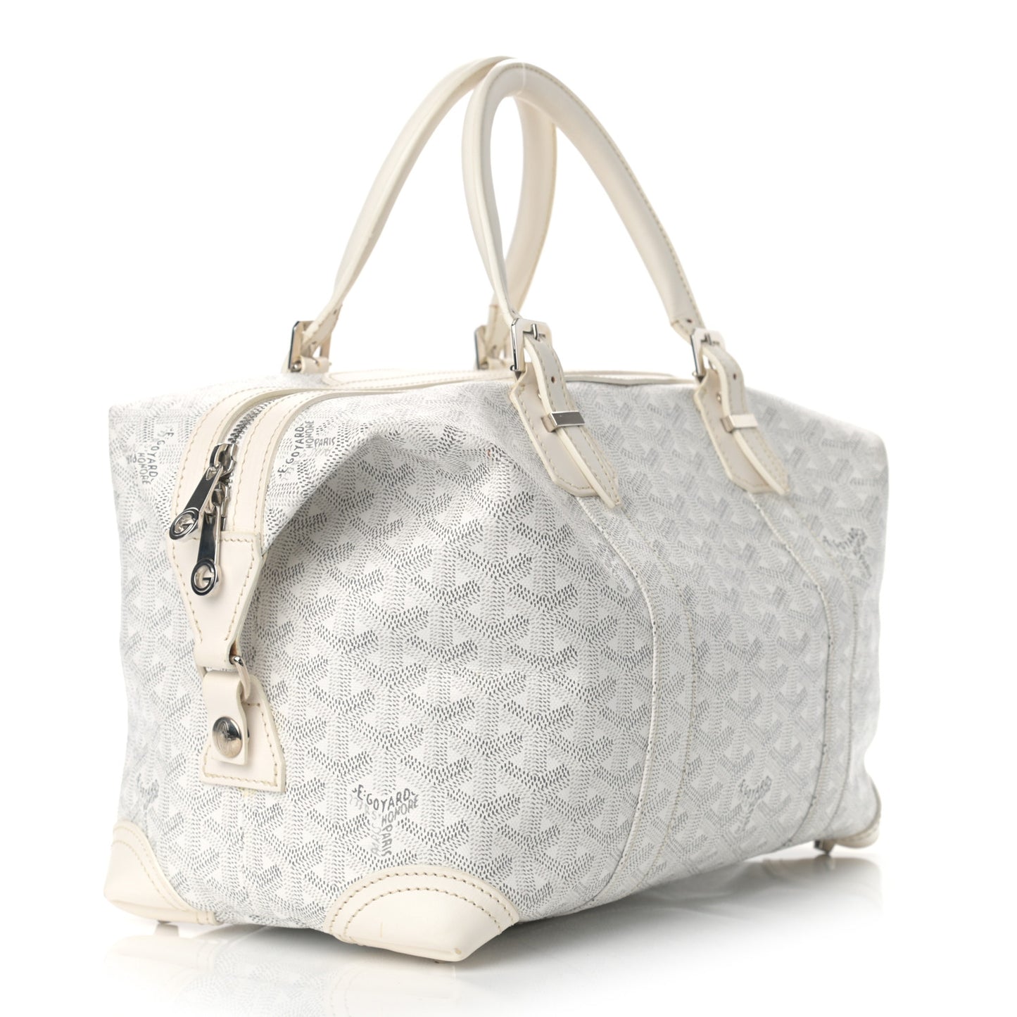 Goyardine Boeing 30 White