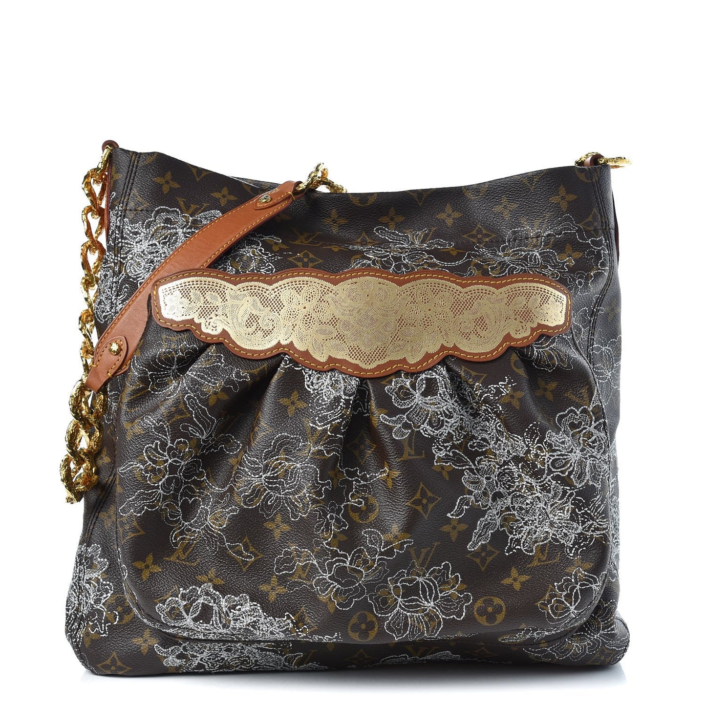 Monogram Dentelle Fersen Silver