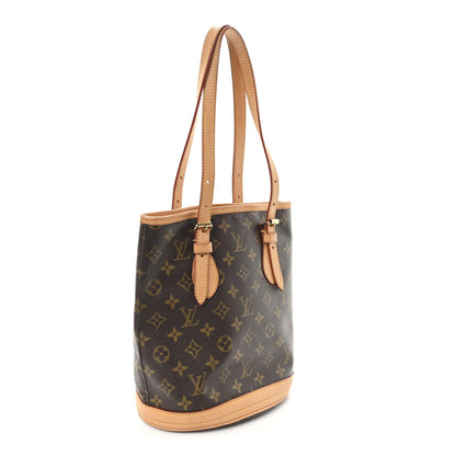 Louis Vuitton Monogram Petit Bucket 23 3 of 10