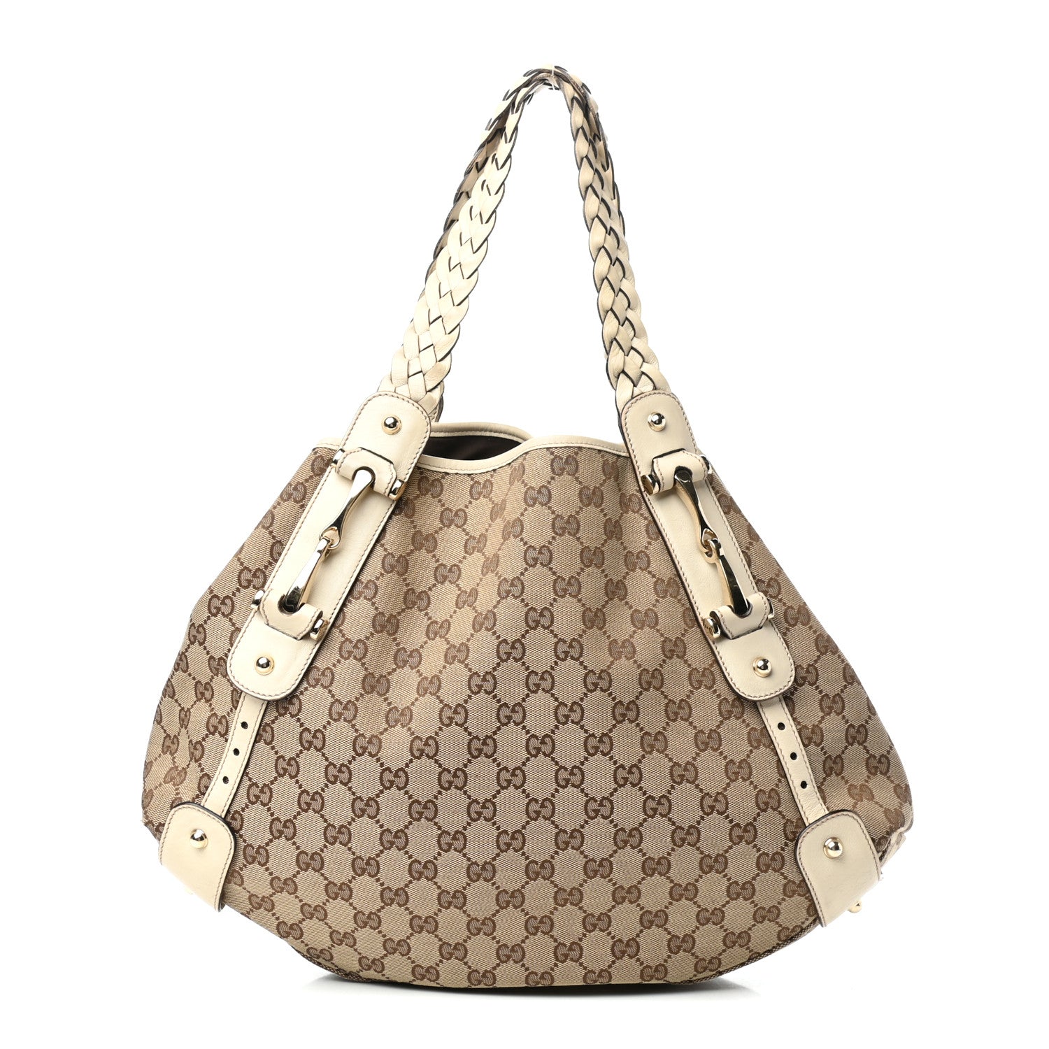 Gucci Monogram Medium Pelham Shoulder Bag Off White 1 of 10