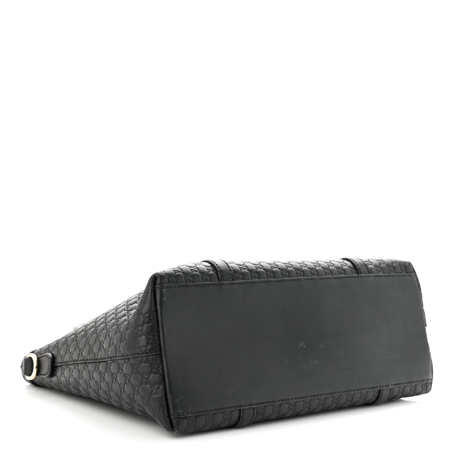 Gucci Soft Microguccissima Small Zippered Satchel Black 4 of 11