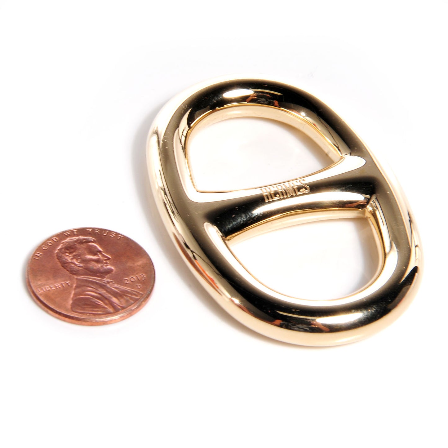 Permabrass Chaine D'Ancre Scarf Ring