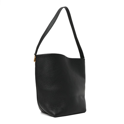 The Row Grained Calfskin Medium N/S Hook Tote Black 3 of 10