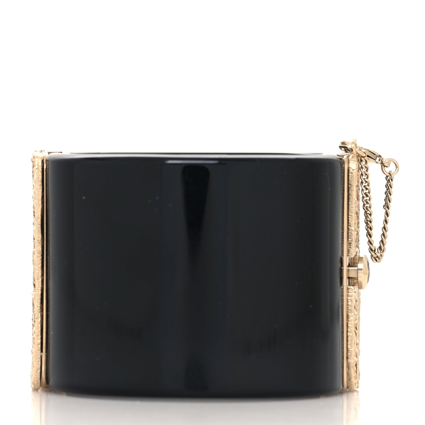 Resin Tweed Effect CC Cuff Black
