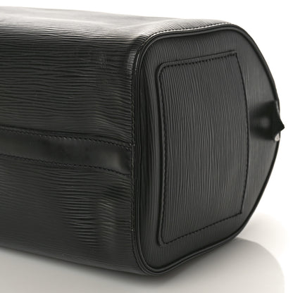 Louis Vuitton Epi Speedy 25 Black 7 of 10