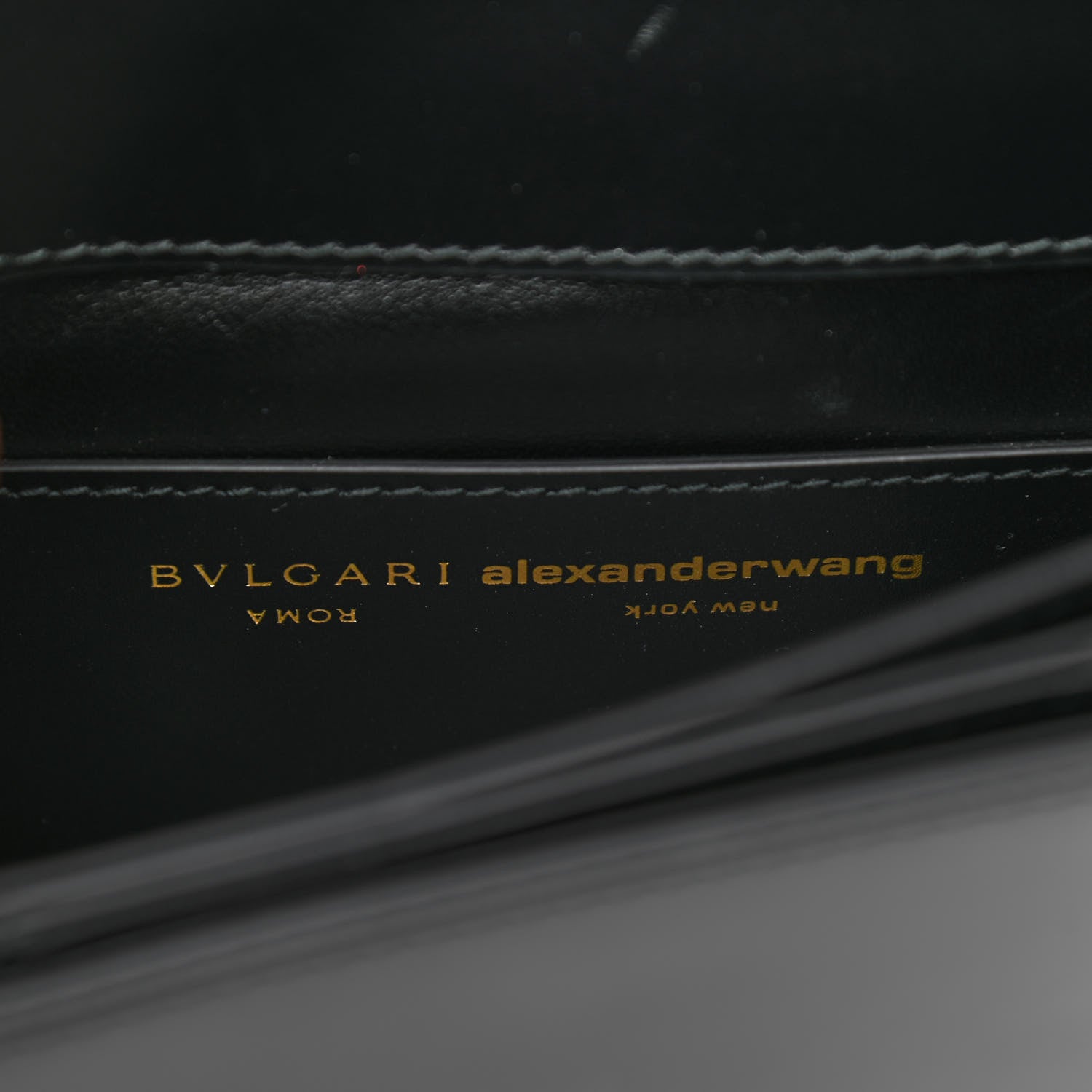 Bulgari x ALEXANDER WANG Calfskin Serpenti Bag Black 7 of 9