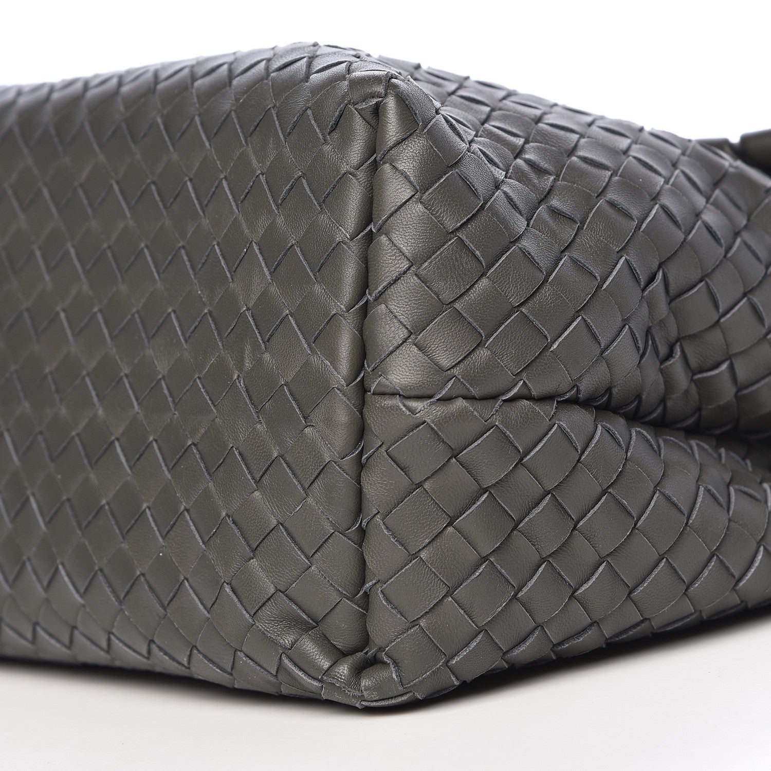 Bottega Veneta Nappa Intrecciato Large Olimpia Bag Light Grey 9 of 10
