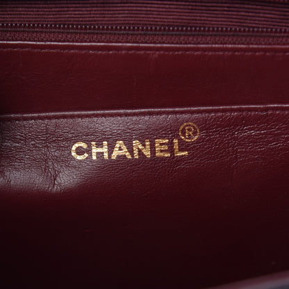 Chanel Lambskin Quilted XL Jumbo Single Flap Black 6 of 11