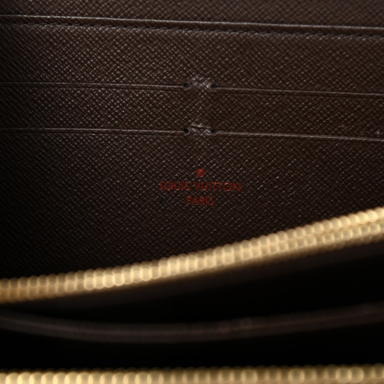 Louis Vuitton Damier Ebene Zippy Wallet 6 of 7