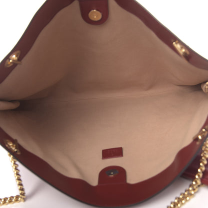 Gucci Calfskin Large Rajah Chain Tote Romantic Cherry 5 of 10