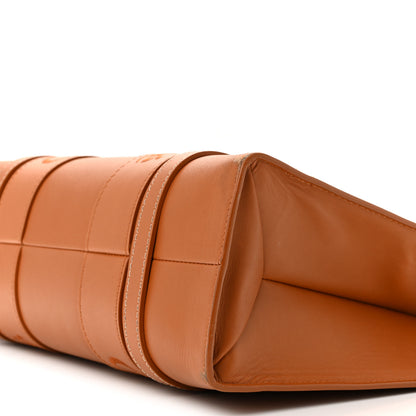 Chloe Calfskin Medium Woody Tote Caramel 10 of 15