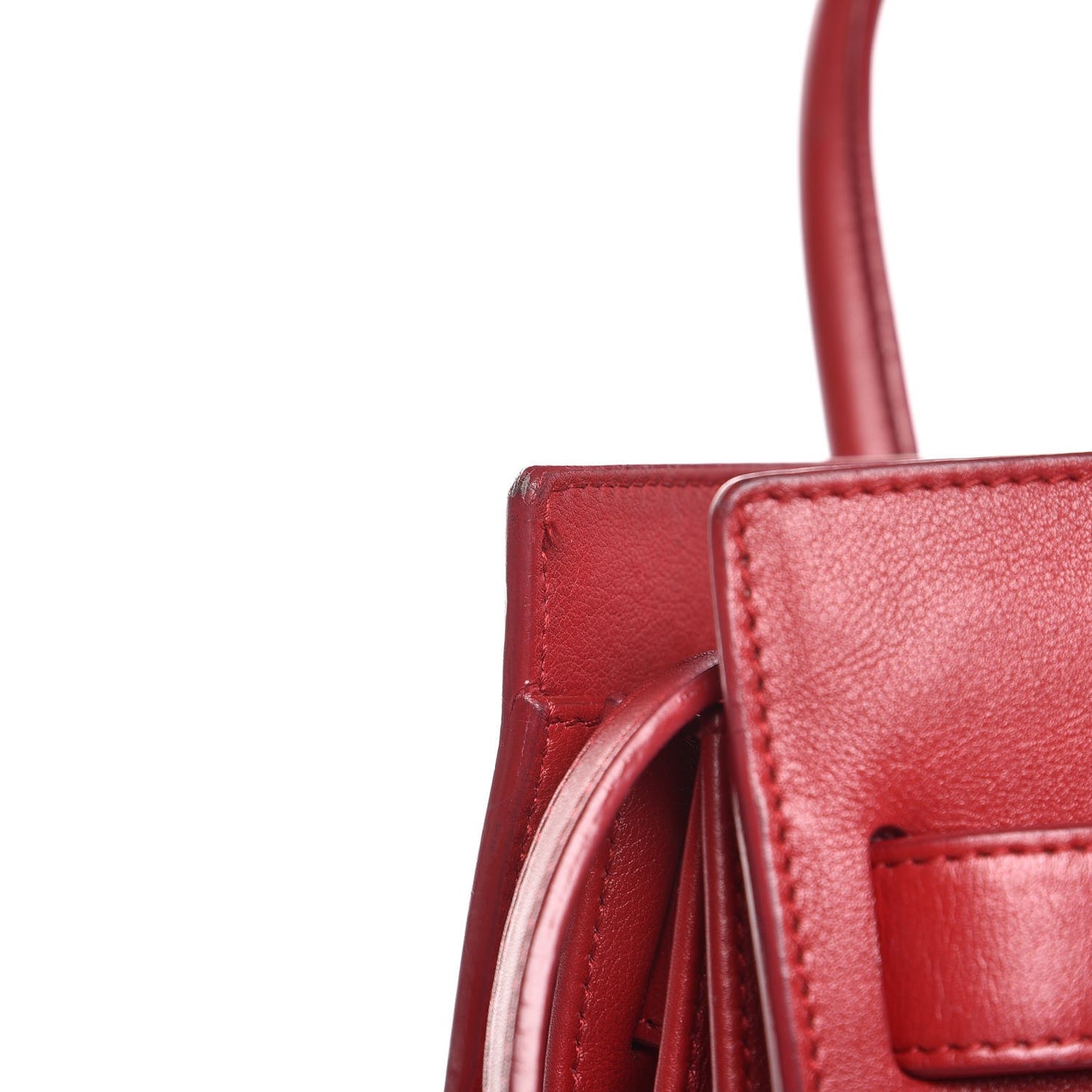 Calfskin Small Sac De Jour Rouge Orient