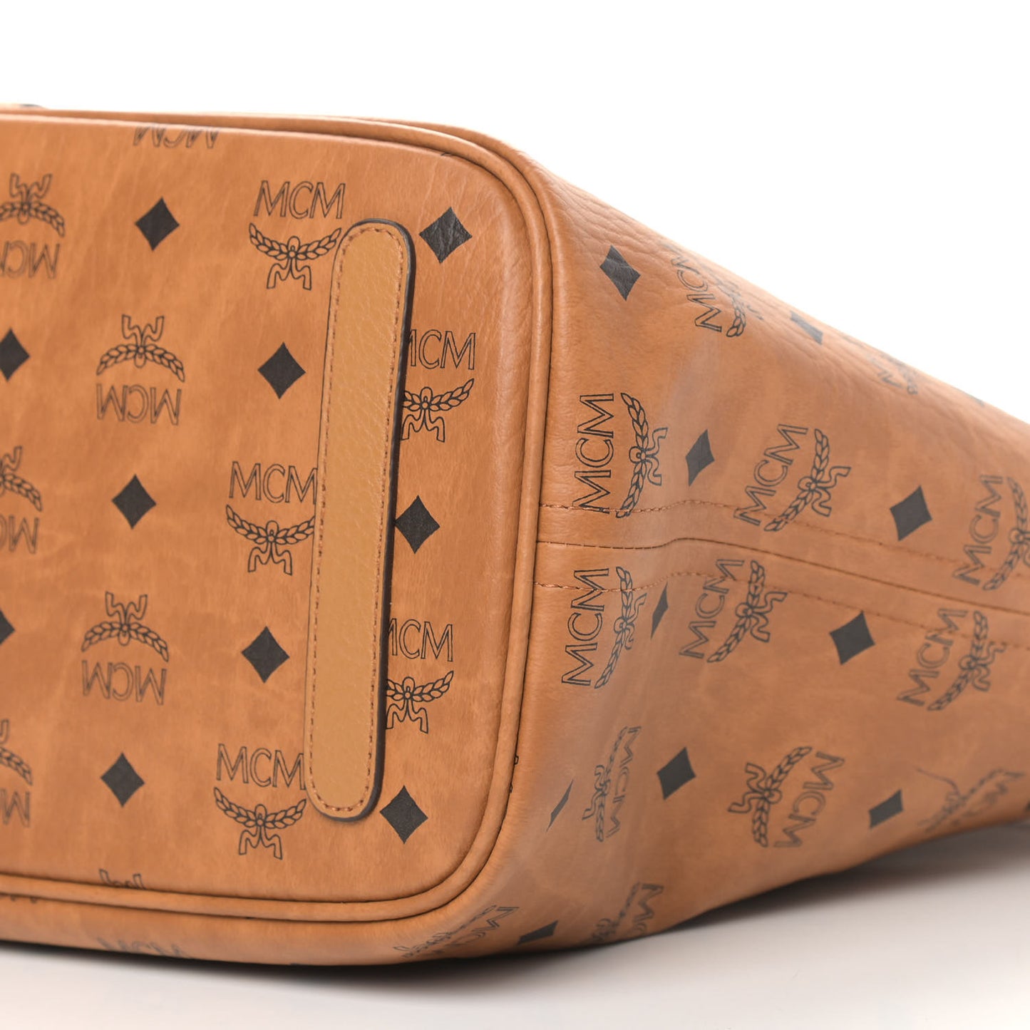 Visetos Medium Liz Reversible Shopper Tote Cognac